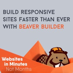Build responsive WordPress websites faster with BeaverBuilder